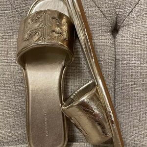 Tory Burch Double T Slide 11M NEW